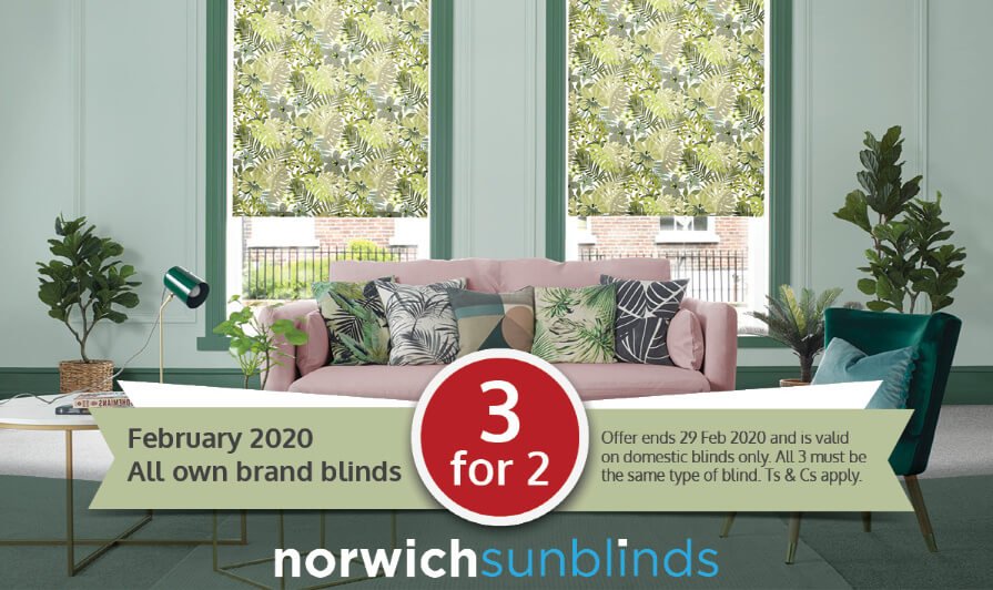 Norwich Sunblinds offer