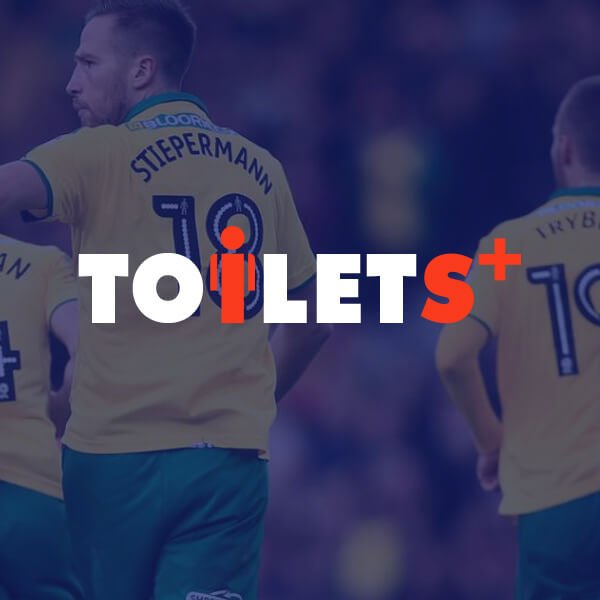 Toilets+ football logo