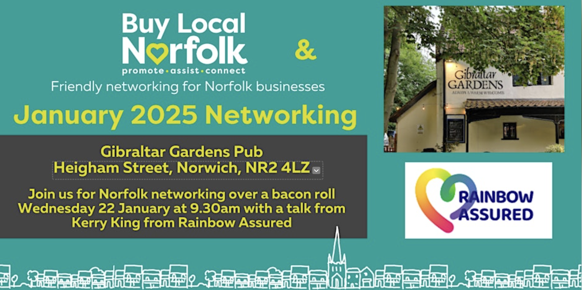 Networking, Bacon Rolls & Rainbow Assured