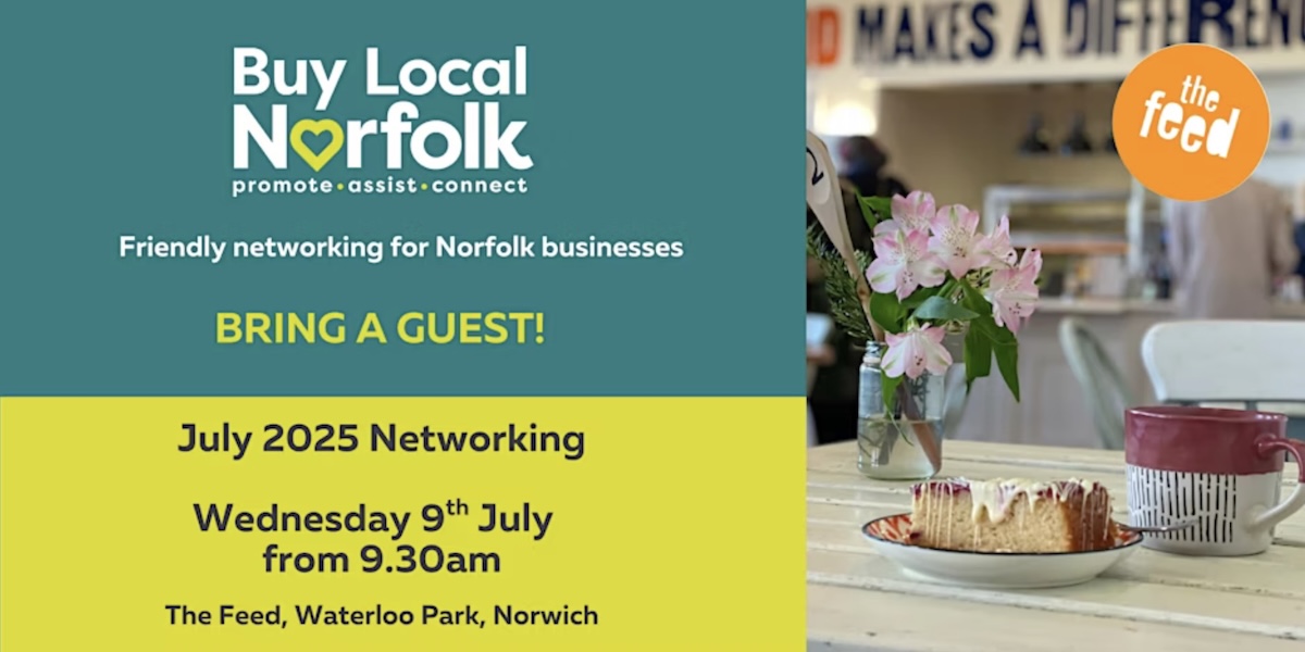 Buy Local Norfolk July 2025 networking