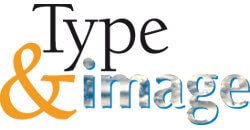 type and image logo